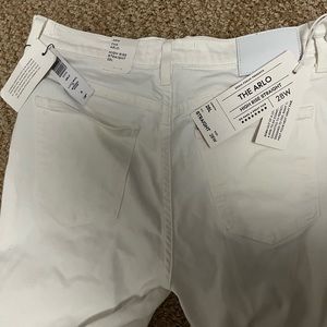 Arlo High Rise Straight Denim Forum Jeans